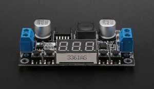LM2596 Adjust voltage output by key button