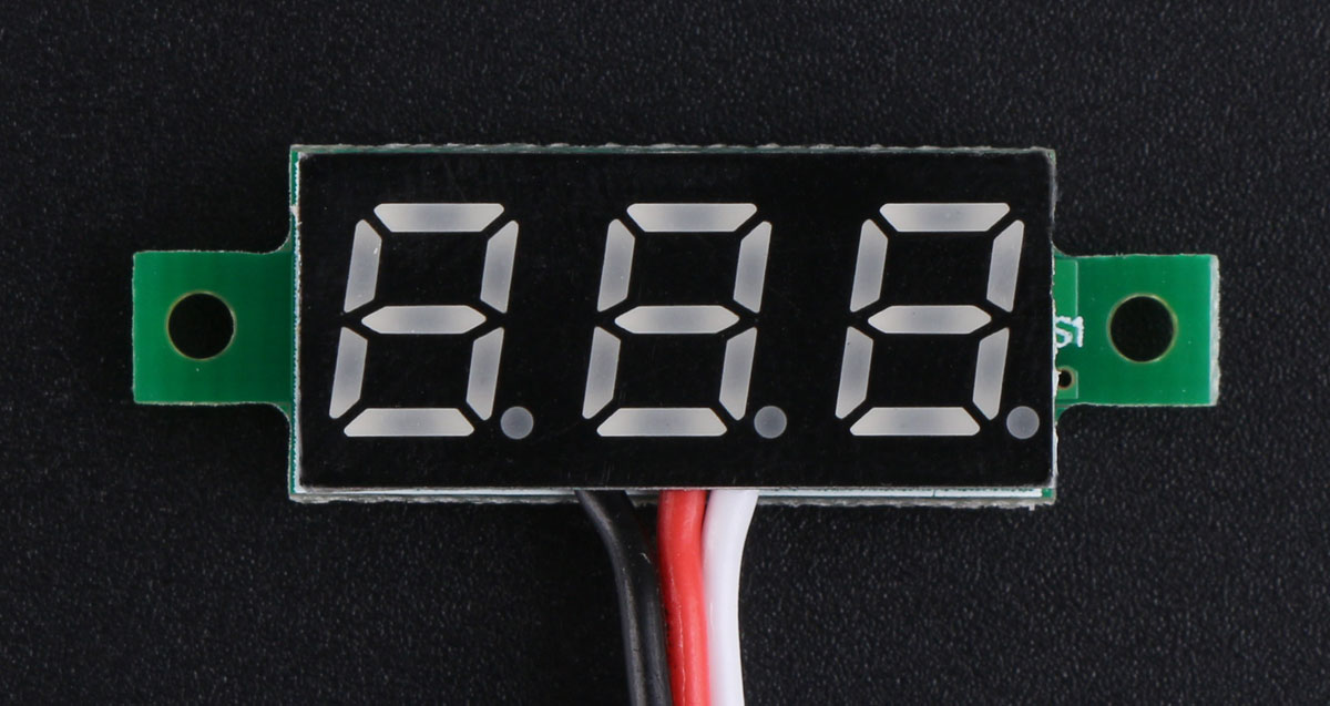0.28" LED DC Voltmeter 0-100V