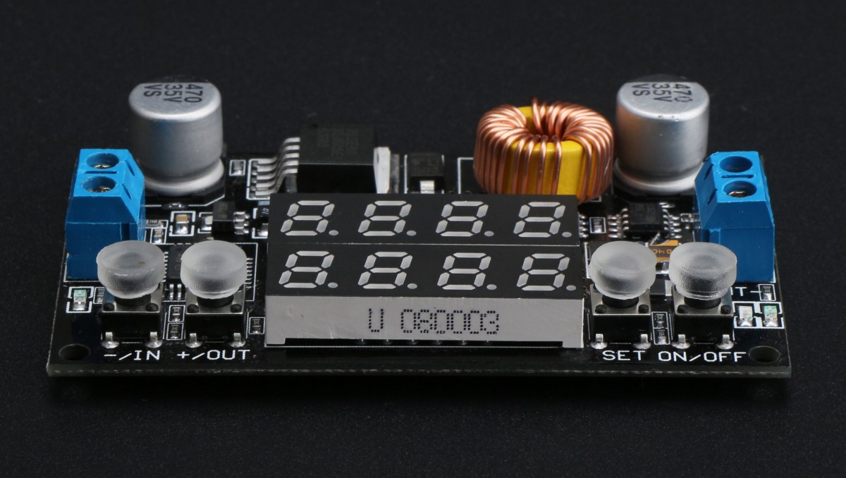 Numerical Control Constant Current / Voltage Regulator Dual LED Display ...