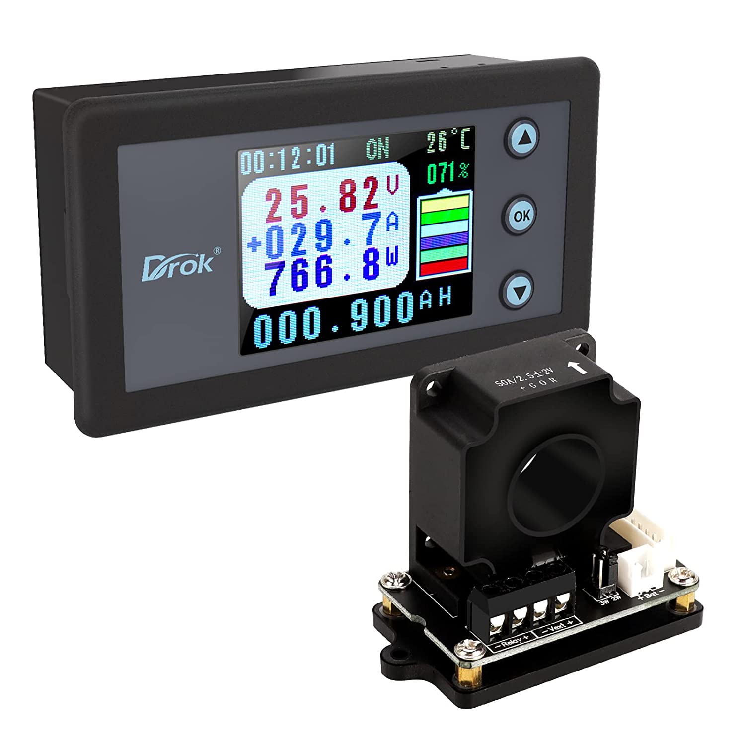 https://www.droking.com/image/cache/catalog/Charge-Discharge-Multi-Testers-DROK-0-120V-50A-DC-Power-Meter-with-Color/Charge-Discharge-Multi-Testers-DROK-0-120V-50A-DC-Power-Meter-with-Color-LCD-Dis-1500x1500.jpg