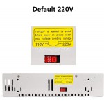 24V Power Supply AC 110V/220V to DC 0-24V 20A 480W Voltage  Adjustable Adapter Regulated 5V 12V 24V Volt Switching Voltage LED Transformer 20A Amp Charger