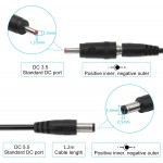 USB  5v to 9v Boost Converter, USB Cable DC 5v Step Up to 9v, 1.5A Power Regulator Line with 5.5mm Port 1.2 Meter Length