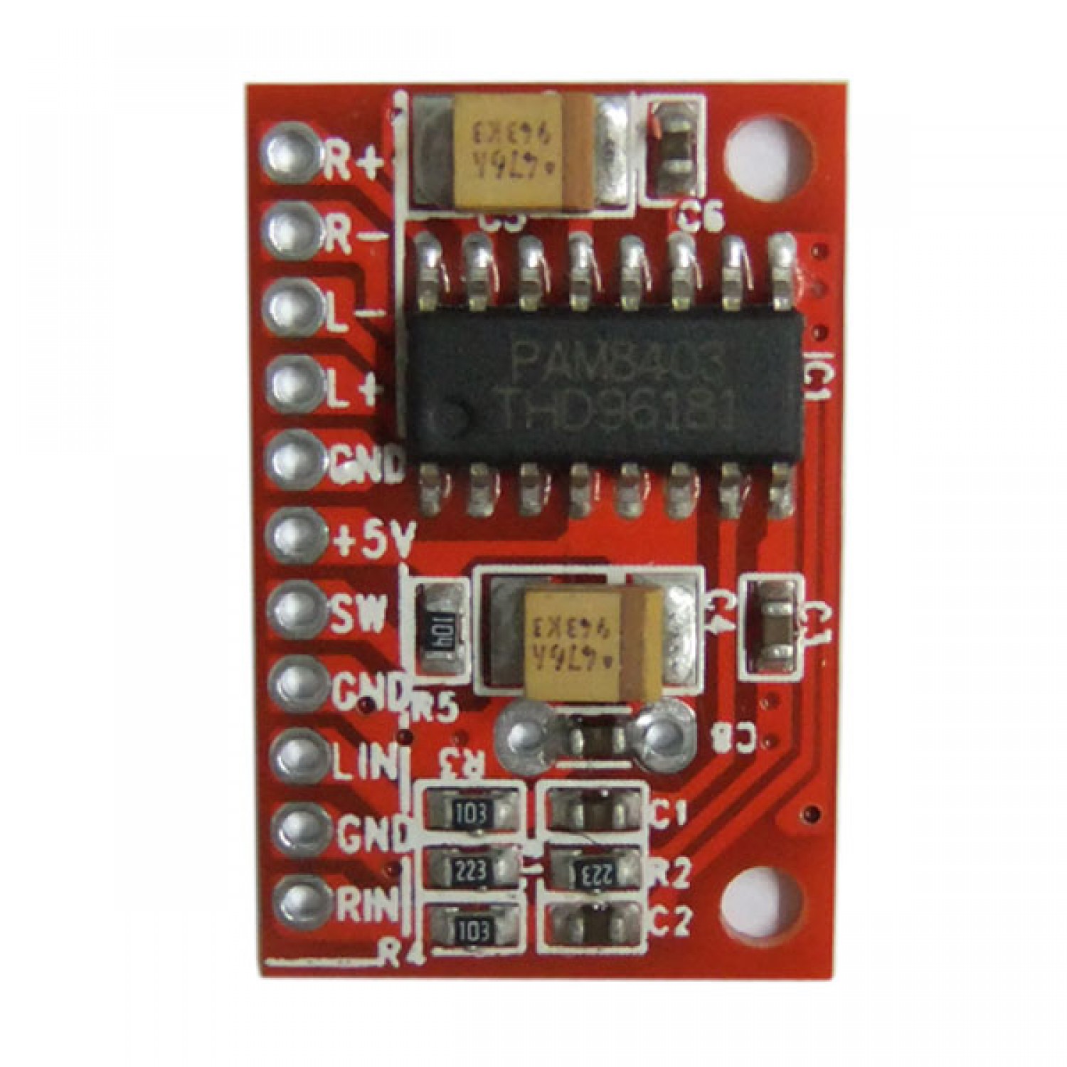 2PCS 3W×2 Mini Digital power Audio Amplifier Board USB 5V Power Supply Arduino 