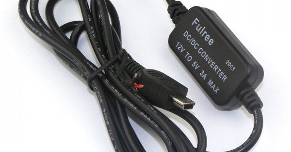 Power Adapter DC 8~20V 12V to 5V 3A Buck Converter/Mini USB 5 Pins