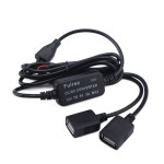 15W Adapter DC 8~20V to 5V 3A Dual USB Power Supply/Voltage Regulator/Power Converter/Charger/Car Charger/USB Charger