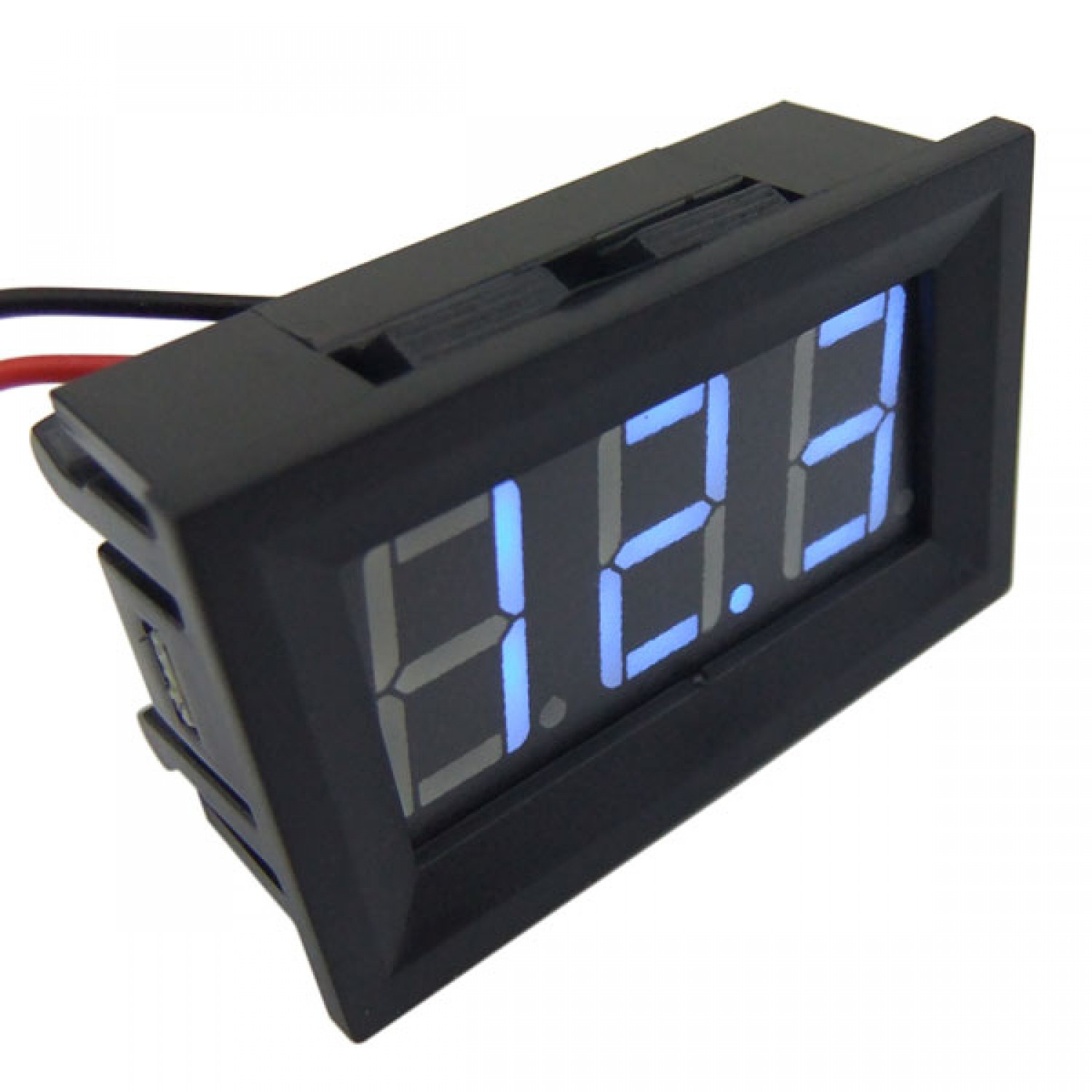 Voltage Voltmeter Electric Panel Red/Blue/Green LED Display Car Motorcycle 