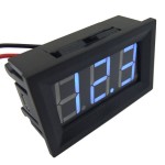 Mini Digital Panel Voltmeter DC 2.5V to 30V Red/Blue/Green LED Voltage Meter Car Motorcycle Battery Power Monitor