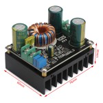 600W Constant Current 12-60V To 12-80V DC Step Up Electrical Converter Regulator