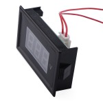 AC 60V to 500V Red/Blue/Green LED Voltmeter AC Digital Voltage Monitor Meter for home factory garden and DIY ect