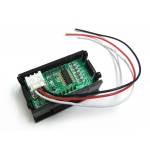 0.56" DC 0-99.9V Digital Voltmeter Three Wires Car Motorcycle 100V Voltage Panel Meter Blue/Red/Green LED
