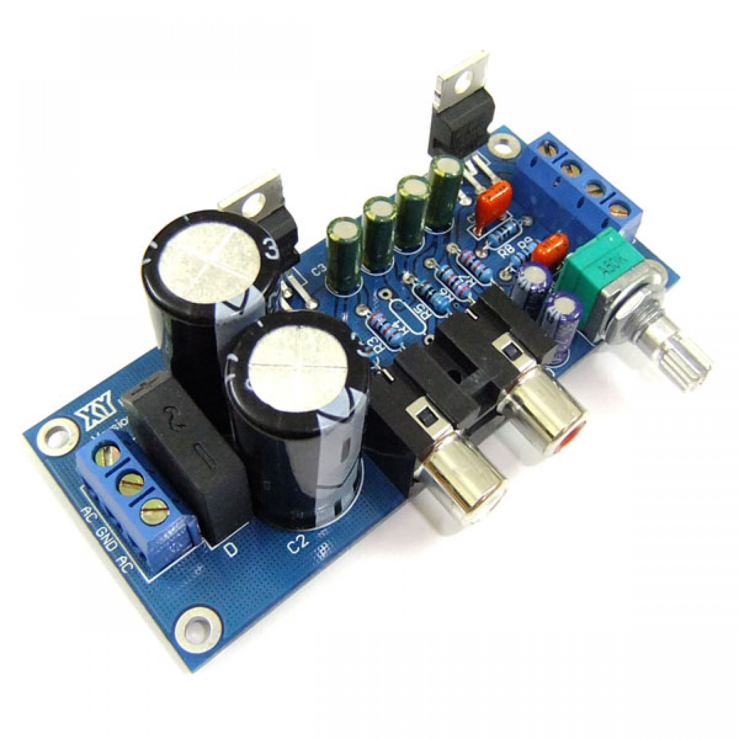 1X TDA2030A DC/AC 12V mono channel Amplifier board 18W amplifier board