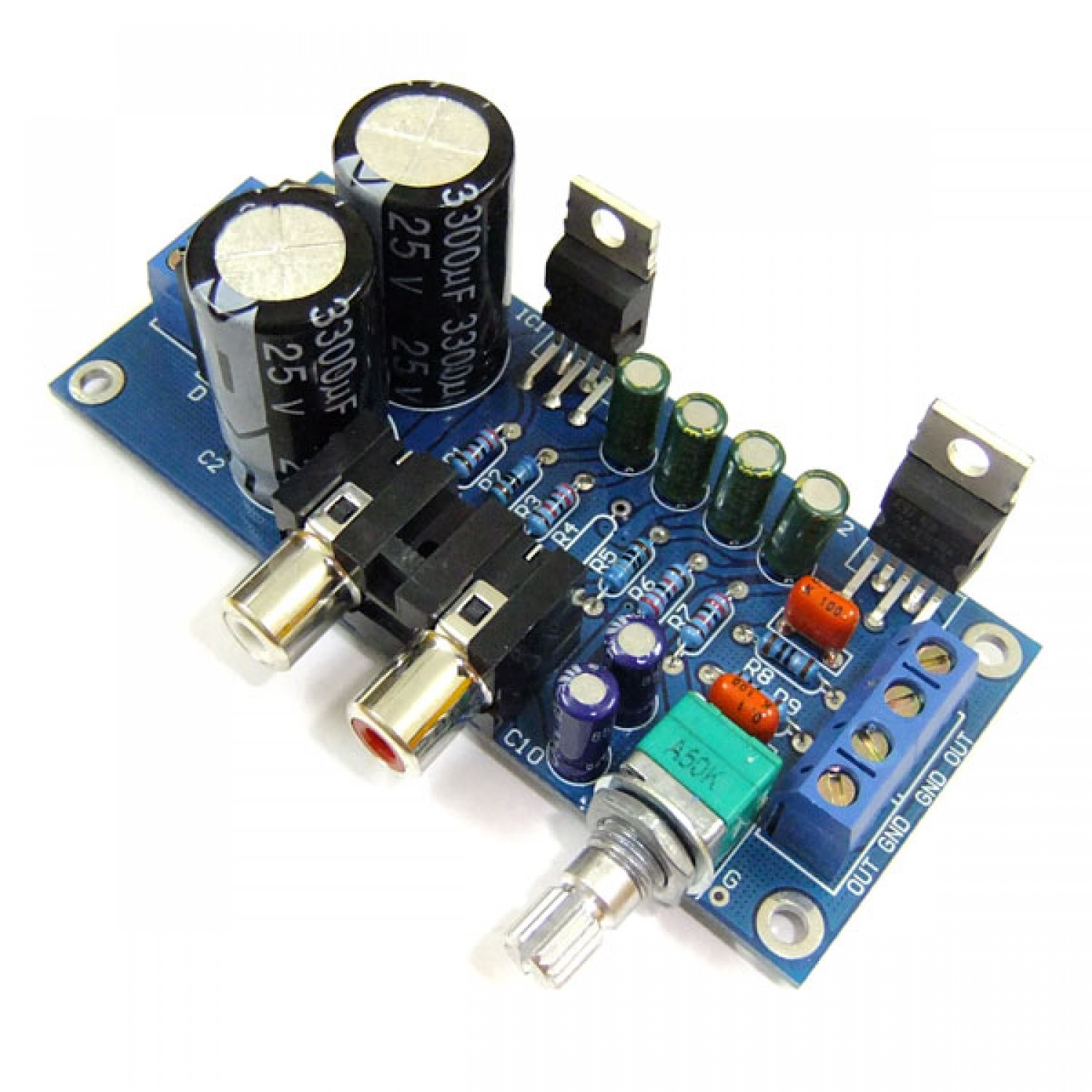  TDA2030A  Stereo Audio Power  Amplifier  Circuit OCL 18W 18W 