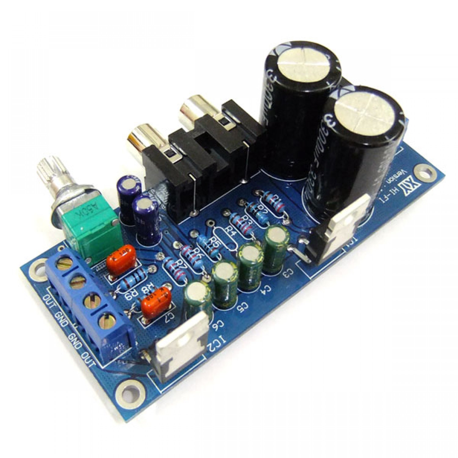  TDA2030A  Stereo Audio Power  Amplifier  Circuit OCL 18W 18W 