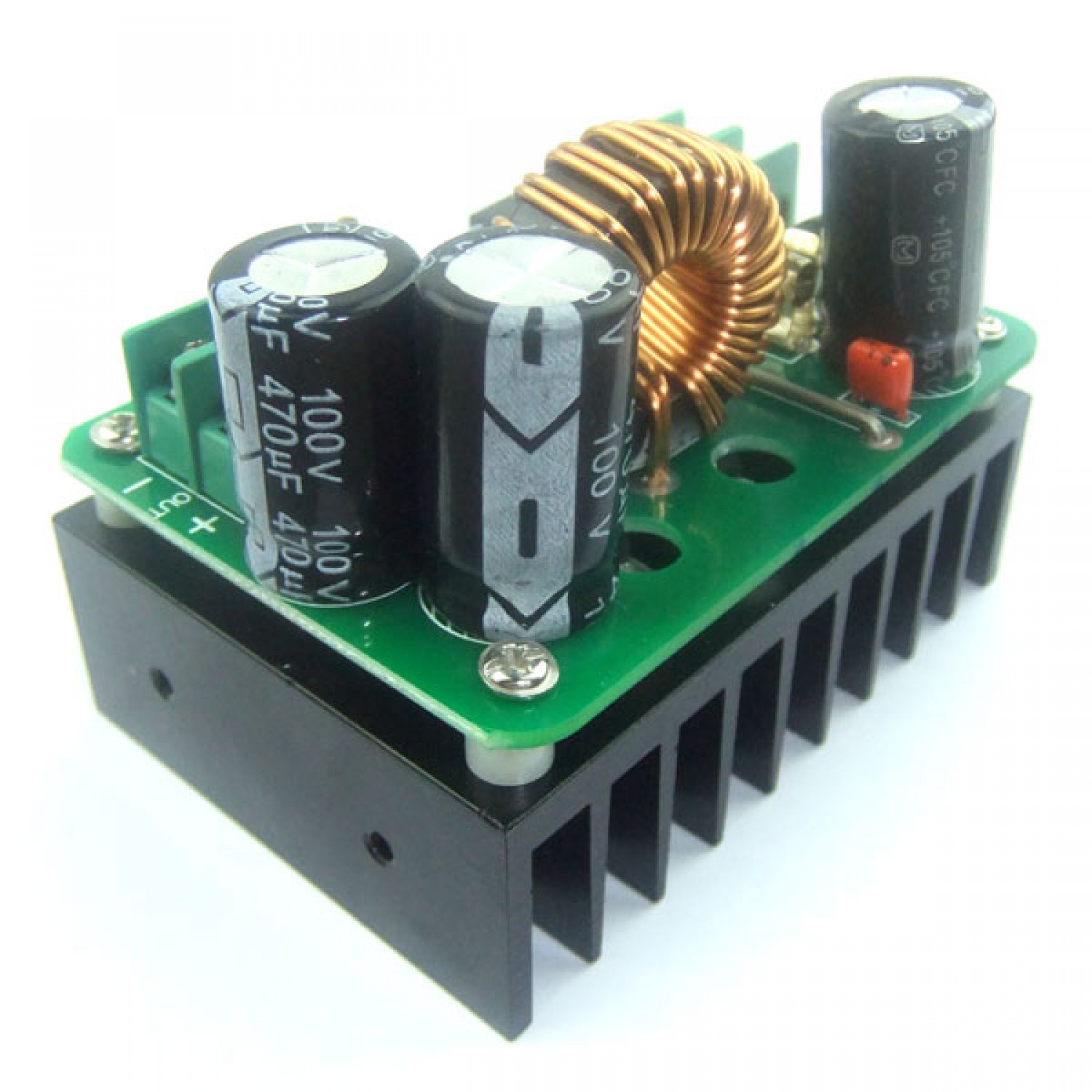 10A 600W DC-DC Adjustable Boost Converter Step Up Voltage Regulator Module