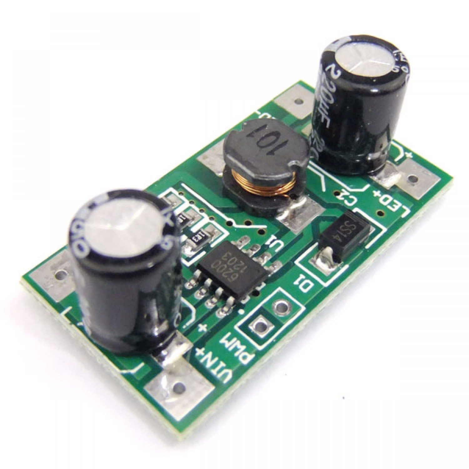 2PCS 3W 700mA DC-DC 7.0-30V to 1.2-28V LED lamp Driver Support PWM Dimmer 
