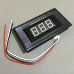 Digital Meter DC 0~100V Voltage Meter Red/Blue/Green Led display Voltmeter/Panel Meter/Monitor/Tester DC 12V 24V Volt Meter