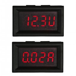 Digital Meter DC 4~30.0V/10A Voltmeter Ammeter 2in1 Digital Voltage Current Meter DC 12V 24V Panel Meter/Monitor/Tester
