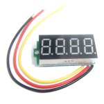 DC Voltage Meter DC 0~33.00V Voltmeter Red/Blue/Green Led display Digital Meter DC 12V 24V Volt Meter/Panel Meter/Monitor/Tester