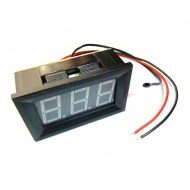 Mini DC 12V 24V Red/Blue/Green LED Temperature Monitor Meter Fahrenheit 0-167°F Digital Thermometer