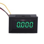 0.36” 5 Digits 0-33.000V Voltmeter Gauge Digital Auto Battery Monitor Blue/Green LED Voltage Meter