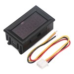 0.36” 5 Digits 0-33.000V Voltmeter Gauge Digital Auto Battery Monitor Blue/Green LED Voltage Meter