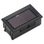 0.36” 5 Digits 0-33.000V Voltmeter Gauge Digital Auto Battery Monitor Blue/Green LED Voltage Meter