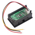 0.36” 5 Digits 0-33.000V Voltmeter Gauge Digital Auto Battery Monitor Blue/Green LED Voltage Meter