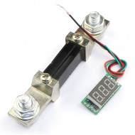 DC 0-300A Digital Current Meter Red LED Amp Meter+Amperage With Shunt Resistance