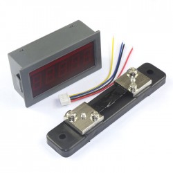 Digital Ammeter +/- 0 ~ 50A Current Meter 0.56