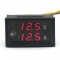 Digital Tester DC 4.5~30V/100A Voltage Current Meter 2in1 Panel Meter/Monitor/Digital Meter DC 12V 24V Voltmeter Ammeter