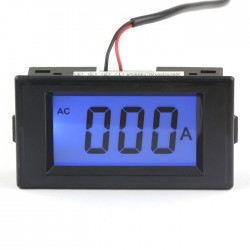 DROK 0.36 High Accuracy DC 0-3.0000A Ammeter Current Ampere Panel Meter Gauge Current Monitor Amperage Tester Green LED Digital Display with Built-in Shunt 