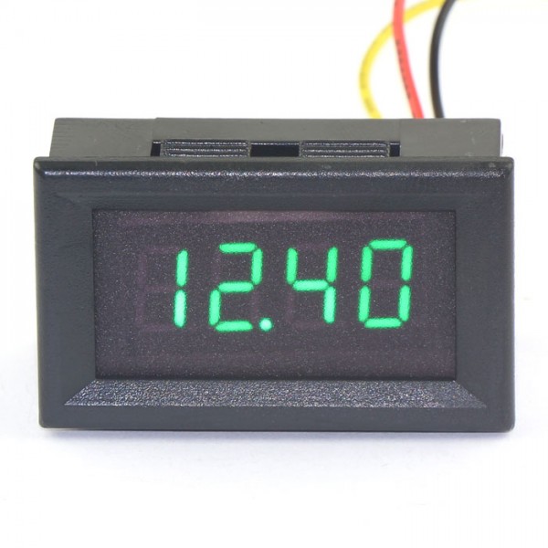 0.36" DC 0-33V Red/Blue/Green LED Digital Voltmeter Three wires Voltage Monitor Meter for Car Motorcycle and DIY ect 0.36" DC 0-33V Red/Blue/Green LED Digital Voltmeter Three wires Voltage Monitor Meter for Car Motorcycle and DIY ect