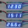 3in1 Digital Voltmeter Clock Themometer DC12 Volt/Temp/Time 0.28