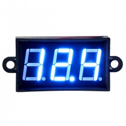 0.56" Digital Voltmeter DC 3.50-30.0V Voltage Measure Blue LED 2-wire Waterproof