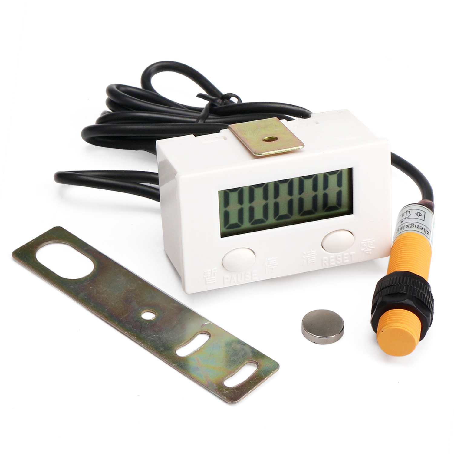 Digital Electronic Counter Punch Magnetic Induction Proximity Switch 5-digital 