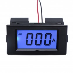 AC Ammeter AC 0~200A Digital Current meter AC80~500V Current Tester AC 110V/220V Current Monitor + Current Transformer