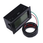 AC Ammeter AC 0~200A Digital Current meter AC80~500V Current Tester AC 110V/220V Current Monitor + Current Transformer