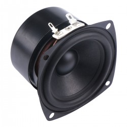 2PCS High Sensitivity 8 Ohm 20-60W with ISRED Loudspeaker for Vacuum Tube Amplifier LeTkingok 4 Inch Full Range Passive Speaker 