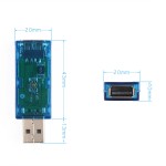 USB Detector USB Voltmeter/Ammeter/Power Meter/Capacity Tester/Charger 5in1 Multifunction USB Tester Meter