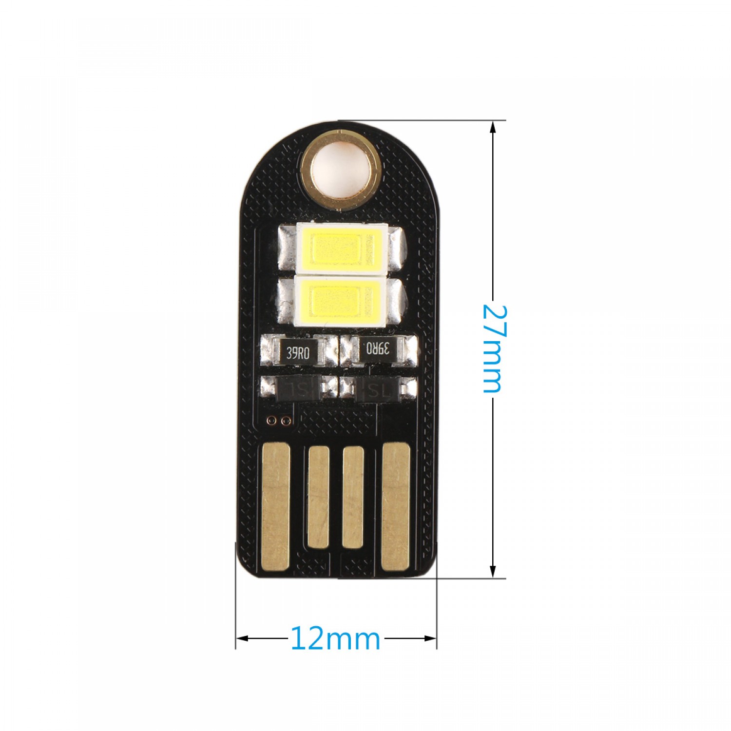 5 PCS/LOT USB LED Night Light 5V 150mA 6000k Pocket Nightlight with USB  Connector and