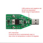 USB mini discharge load resistor DC 3.7V~13V 0.15A~3.00A 15W Adjustable Constant Current Electronic Load USB Doctor