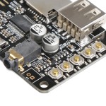 Bluetooth Stereo 3.5mm Audio Receiver Module with USB TF card decoding playback preamp output for MP3/ WMA/ WAV/ FLAC