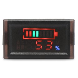 Digital Meter 12V Acid lead Batteries indicator Battery Capacity Digital LED Tester Voltmeter Adjustable Digital Panel Meter