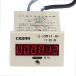 AC 110V Electronic Automated Counter Digital Counter 0~999999 Cumulative type counter for production counting/flow counting/rotation counting etc