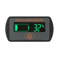 Digital Meter DC 12V/24V/36V/48V Battery Capacity Monitor/Lead-acid Li Battery Capacity Indicator Tester/Panel Meter