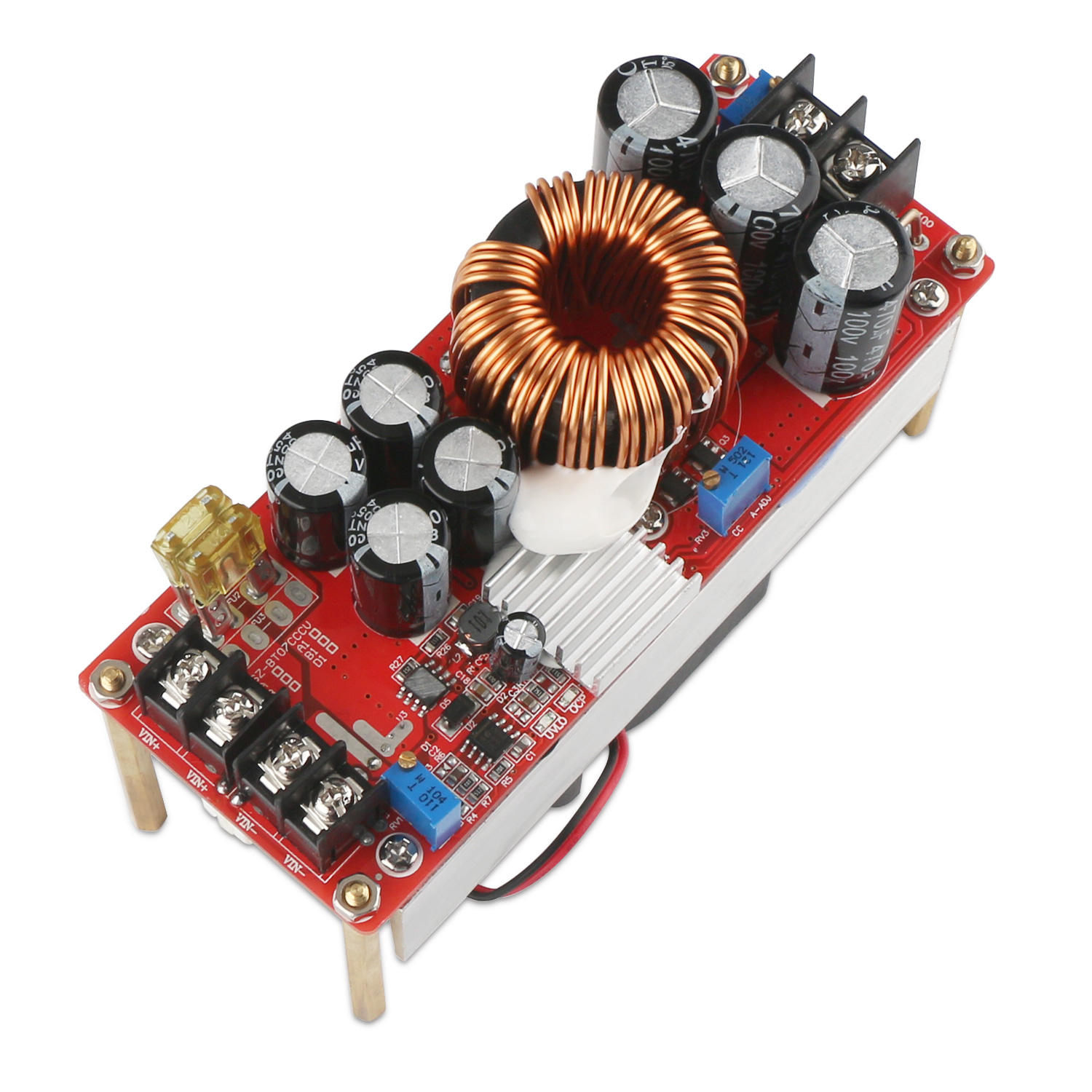 DC Boost Converter, 10~60V to 12~90V 1500W 30A DC-DC Step Up Converter  Power Source Boost Module