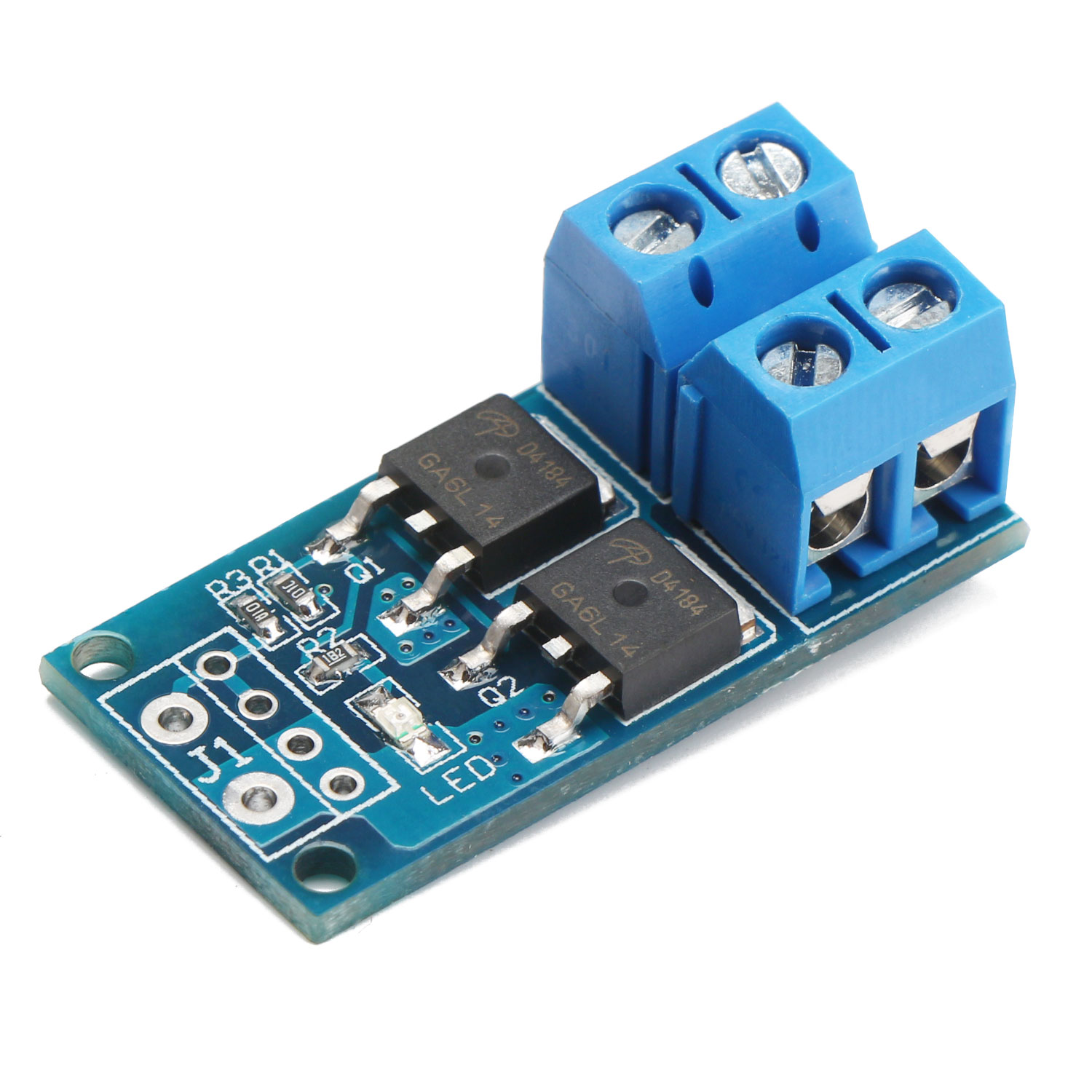 Max 30A 400W Dual High-Power MOSFET Trigger Switch Drive Module 0-20KHz PWM Adjustment Electronic Switch Control Board Motor Speed Control Lamp Brightness Control Anmbest 5PCS DC 5V-36V 15A 