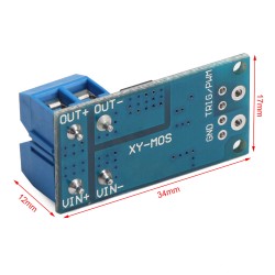 DC 5V ~ 36V PWM control switch board DC 12V 24V 15A 400W High-power MOS tube  trigger switch/Drive module electronically controlled switch