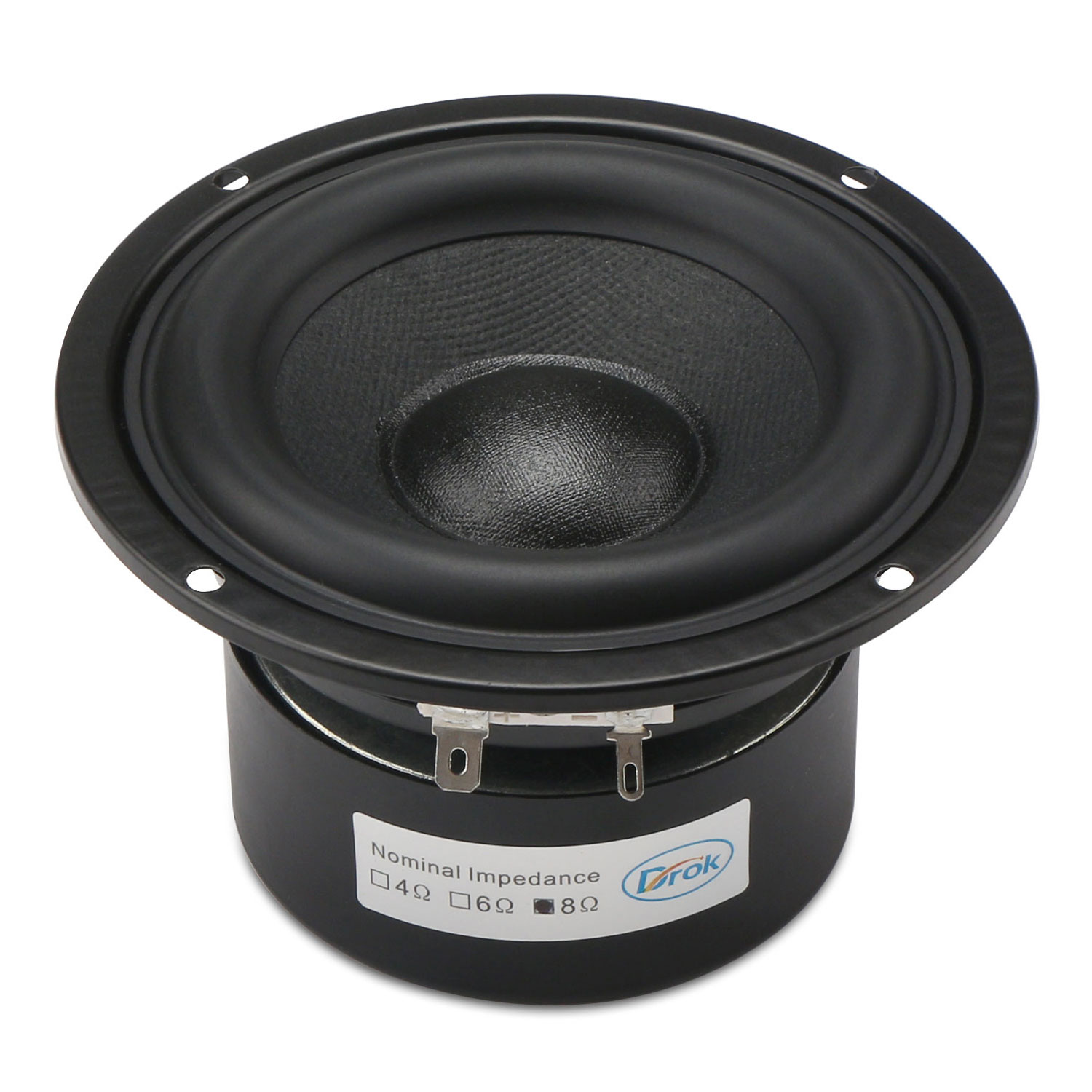 Woofer Speaker 4-inch 8 ohms Antimagnetic Loudspeaker 40W Audio Speaker