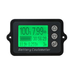 Digital Meter DC 8~100V 50A Battery Coulometer Universal Battery Capacity Tester for LiFePo Coulomb Counter